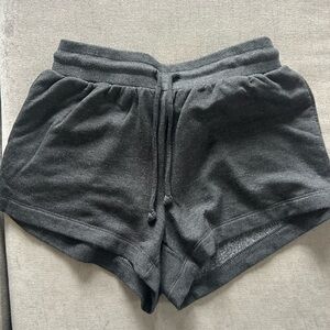 Stars Above Charcoal Comfy Shorts - size small